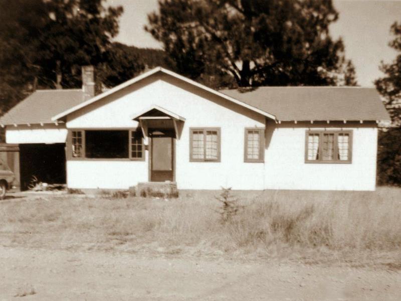 The Ruidoso house built by Marion, October 1950